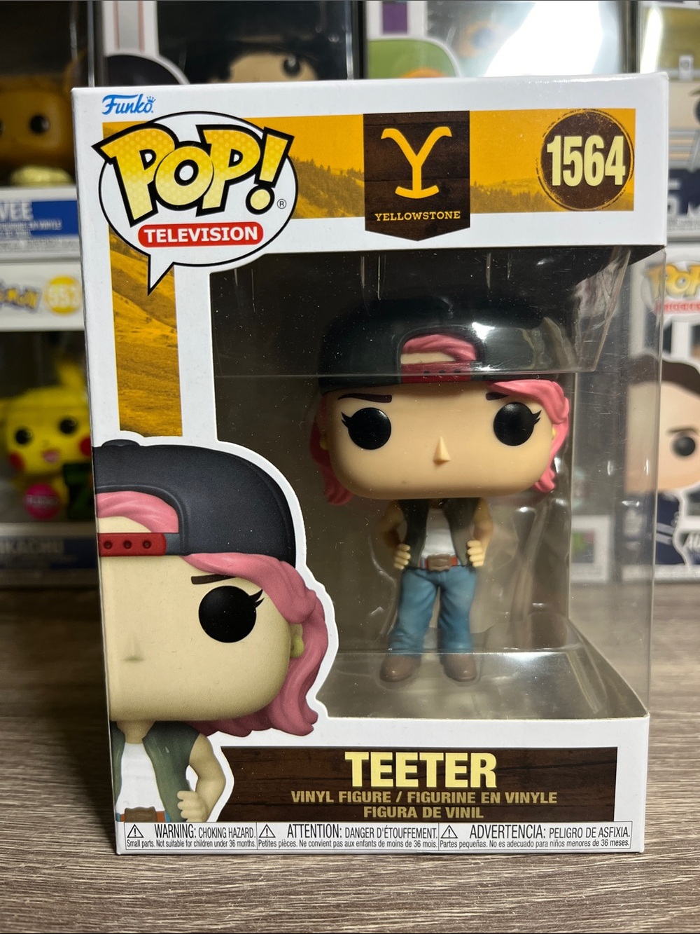 Funko Pop! Television Yellowstone Teeter Vinyl Figure - Pink, Black, Blue
